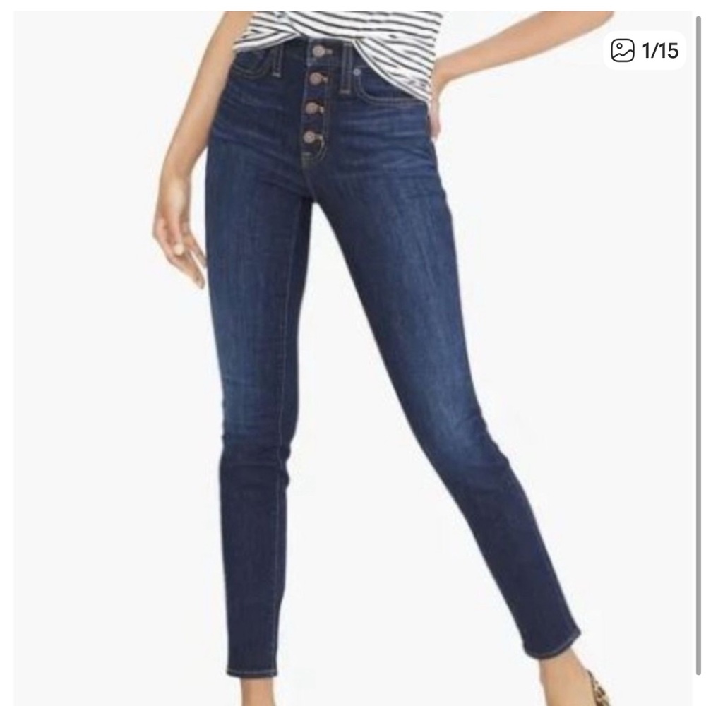 J. Crew Dark Blue Women Skinny Jeans size 25